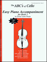 ABC'S OF CELLO #2 PIANO ACCOMPANIMENT cover